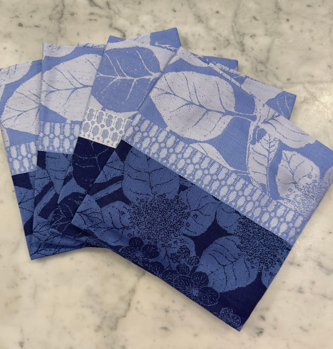 Hortensia Blue Napkin/set 4