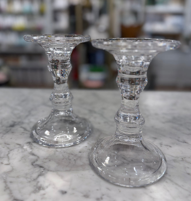Glass Candle Sticks