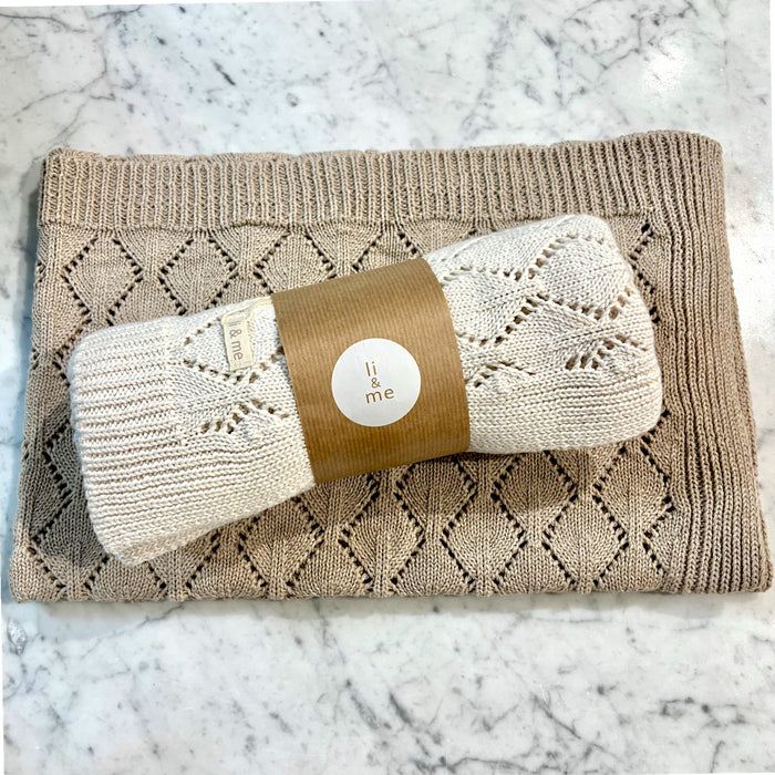 Patti Cotton Knit Blanket