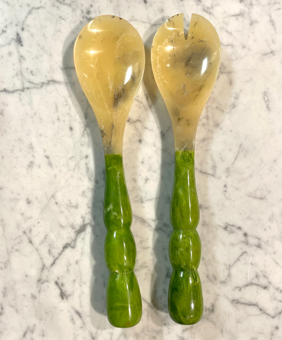 Resin Rio Bubble Salad Servers