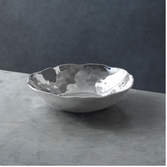 Soho Organic Silver Bowl