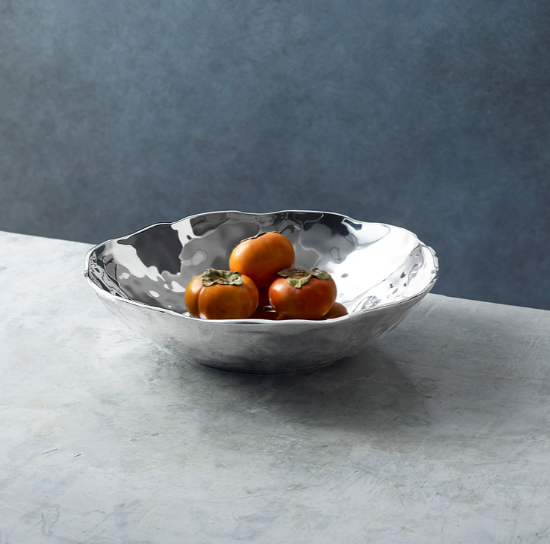 Soho Organic Silver Bowl