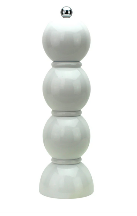 Lacquered Bobbin Salt & Pepper Grinders