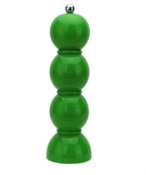 Lacquered Bobbin Salt & Pepper Grinders