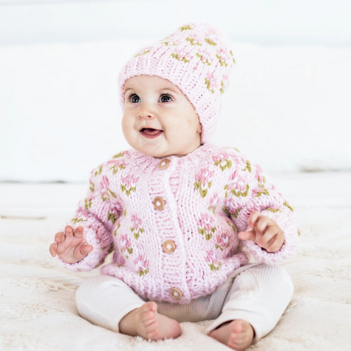 Bitty Blooms Beanie Hat